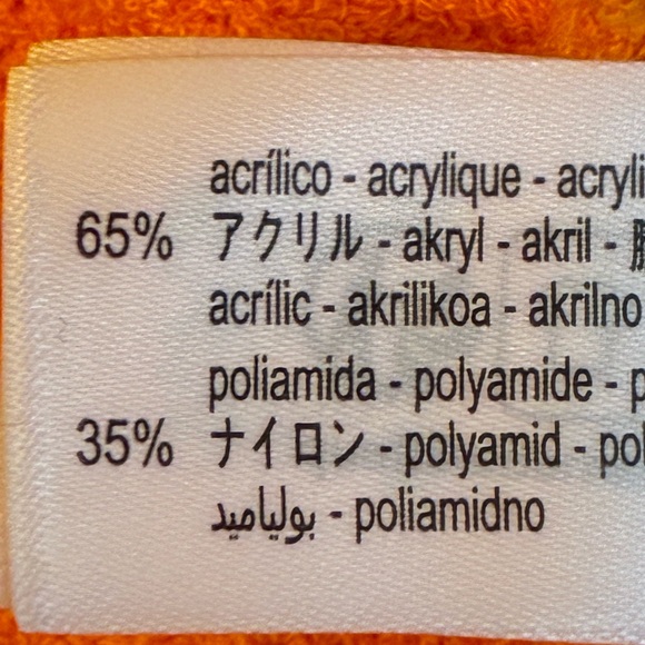 NWT. Zara Orange Contrasting Topstitch Cardigan. Size S. - Picture 9 of 10